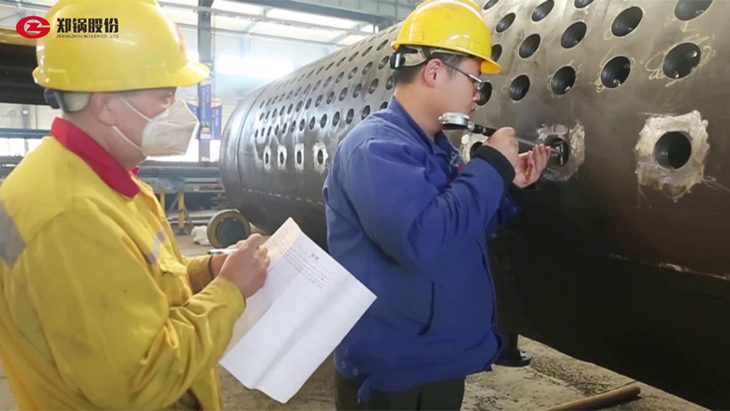 做好质量把关，，，汽包胀接孔质检